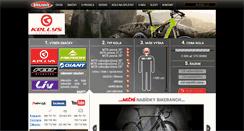 Desktop Screenshot of bikeranch.cz