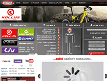 Tablet Screenshot of bikeranch.cz